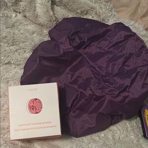 Bando Bluetooth Shower Speaker and Good Quality Glow by Daye Shower Cap